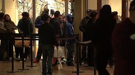 Shoppers flock to Citadel Outlets in Commerce for Black Friday