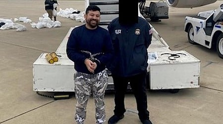 Illegal migrant and accused killer flashes sinister smile as ICE deports him back to his home country