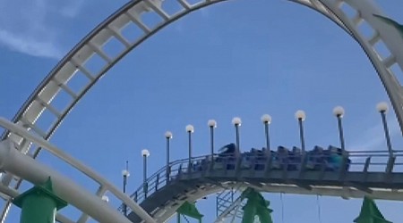 Video shows man jump off roller coaster after lap bar unlocks mid-ride: 'I didn't want to die'