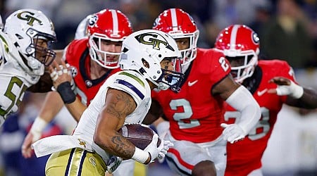 Georgia vs. Georgia Tech live stream, where to watch, TV channel, kickoff time, odds, spread, prediction, pick