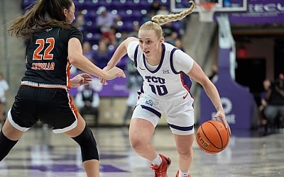 TCU, Duke enter top 10 in women's poll; Irish fall