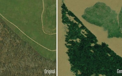 Scientists Develop AI Tool That Generates Realistic Satellite Images of Future Flooding