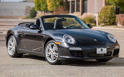 36k-Mile 2009 Porsche 911 Carrera Cabriolet 6-Speed