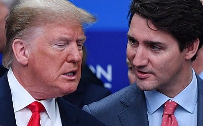 Trump Refuses to Let His Weird Canada Joke Go