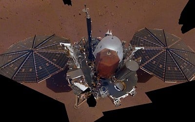 NASA Snaps Dusty Mars InSight Lander ‘Farewell’ Image From Orbit