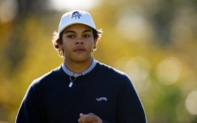 Video: Charlie Woods Makes 1st Hole-in-One and Tiger Is Hyped Celebrating with Son