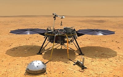 NASA orbiter captures one last image of retired InSight lander on Mars