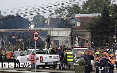 Private plane crash in Brazil kills pilot and his family