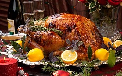 5 receitas de peru assado para a ceia de Natal