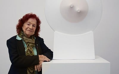 Zilia Sánchez, Artist of Sensual Abstractions, Dies at 98