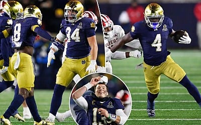 Notre Dame beats Indiana to start 12-team College Football Playoff