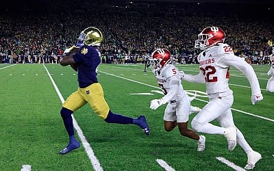 Notre Dame beats Indiana 27-17