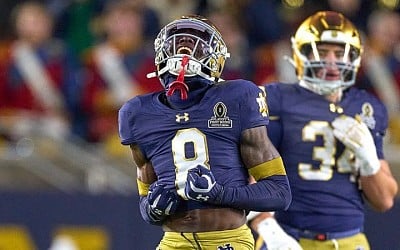 Notre Dame dominates Indiana in College Football Playoff opener