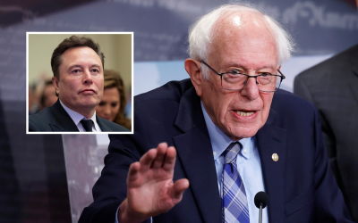 Bernie Sanders Issues 'Oligarchy' Warning About Elon Musk