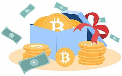 How can I give Bitcoin and other cryptos as a Christmas gift?