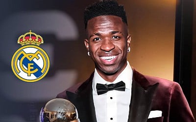 Five Premier League players named in Fifa Team of Year as Vinicius Jr wins big and Garnacho grabs top award