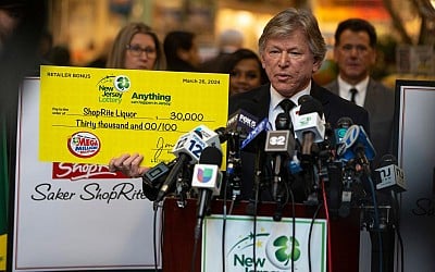 NJ Lottery winner claims $1 billion Mega Millions jackpot from ticket sold March 26, 2024