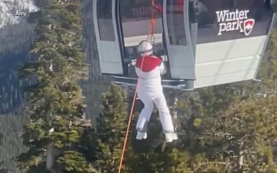 WATCH: 174 people rescued after ski gondola malfunctions at Colorado resort