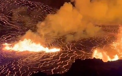 Hawaii's Kilauea volcano is erupting again