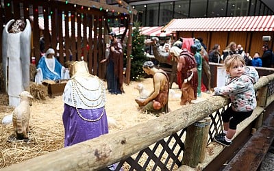 Illinois group puts up Nativity scene at nation's statehouses