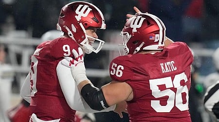 No. 10 Indiana beats Purdue 66-0, awaits playoff fate