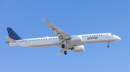 Porter Airlines Starts Embraer E195-E2 Flights From Montreal To Fort Myers