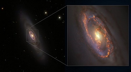 Astronomers spot unusually synchronized star formation' in ancient galaxy for 1st time