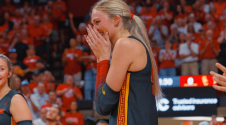 USC Volleyball Fans Get Emotional as Ally Baternhost Prepares for Nebraska Return With an Emotional Note: “Making Me Tear Up”