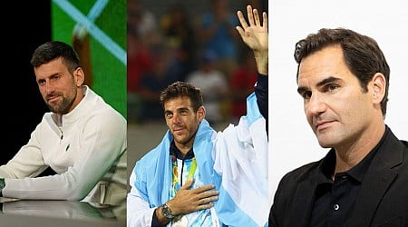 ‘Shouldn’t Be Sad’- Roger Federer Joins Novak Djokovic in Paying Emotional Ode to a Tearful Juan Martin Del Potro in Argentina Farewell