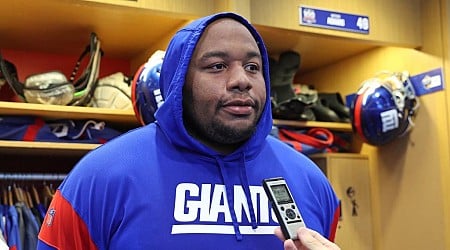 Dexter Lawrence's Giants season is over after being placed on IR