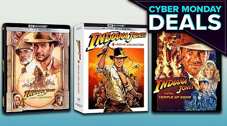 Indiana Jones 4K Steelbook Editions And Box Sets Get Nice Cyber Monday Discounts