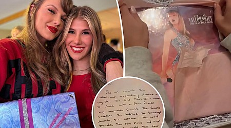 Taylor Swift gifts Chiefs heiress Ava Hunt an Eras Tour book