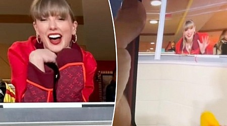 Taylor Swift FaceTimed with Chiefs security guard's wife while tipping workers