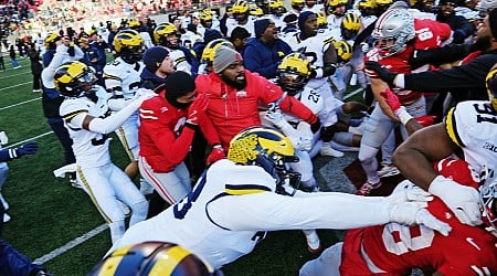 Big Ten fines Michigan and Ohio State in wake of wild brawl as scuffles erupt across college football