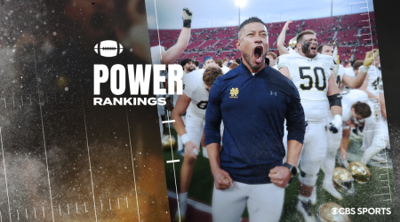 College Football Power Rankings: Notre Dame jumps to No. 2 as Ohio State loss causes reshuffling in top five