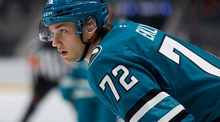 Sharks' William Eklund on Sweden's 4 Nations Face-Off roster: report