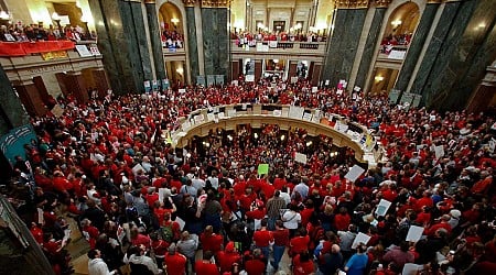 Unions score a major win in Wisconsin with a court ruling restoring collective bargaining rights