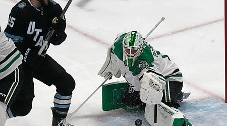 Stars’ Casey DeSmith delivers dazzling 34-stop performance in win over Utah Hockey Club