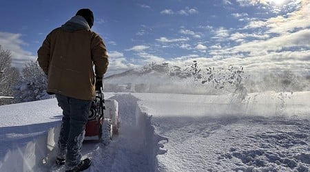 What is 'lake-effect' snow?