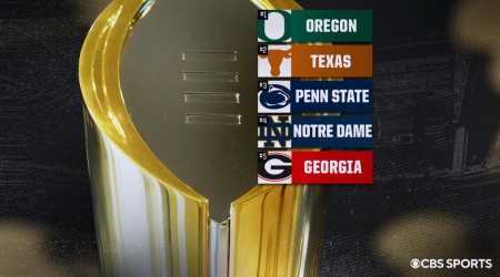 College Football Playoff Rankings: Oregon holds on top, Georgia rejoins top five, Alabama in projected field