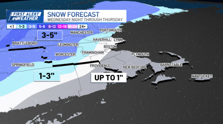 When will it snow in Boston? Storm to drop 5 inches in Mass, NH