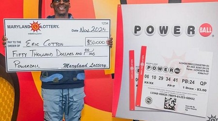 $50,000 Powerball ticket narrowly rescued from the laundry