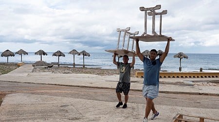 Hurricane Rafael becomes a Category 2 storm as it nears Cuba