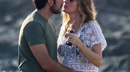 Pregnant Gisele Bündchen Packs on the PDA With Joaquim Valente