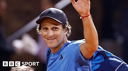 Former footballer Forlan beaten on pro tennis debut