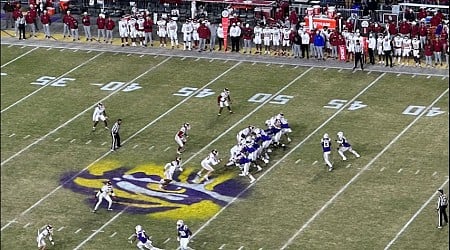 LSU beats Oklahoma 37-17, finishes regular season with 8-4 record