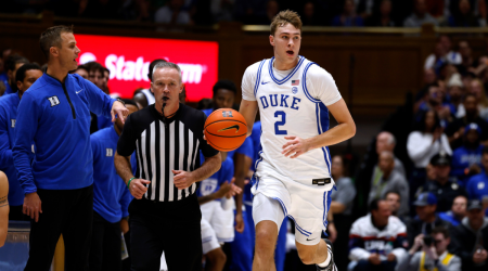 Duke vs. Auburn score: Blue Devils hand Tigers first loss, record statement win as Cooper Flagg scores 22