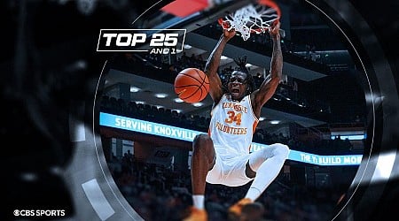 College basketball rankings: Tennessee jumps up to No. 1 in Top 25 And 1 after losses by Kansas, Auburn