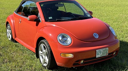 2004 Volkswagen New Beetle GLS 1.8T Convertible at No Reserve