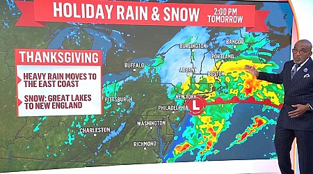 Coast-to-coast storm threatens Thanksgiving travel plans